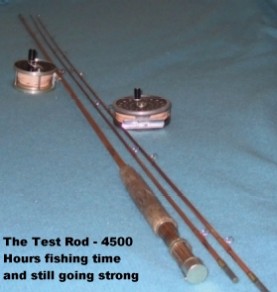 Split-cane fly rods handmade by Don Andersen